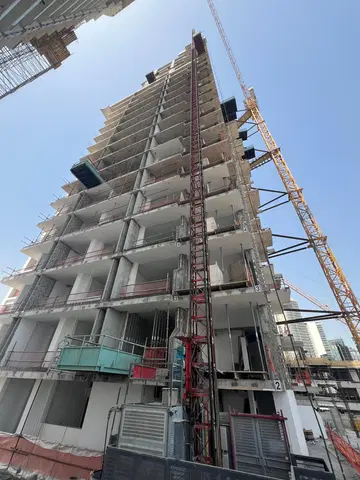Samana Waves 2, Jumeirah Village Circle construction progress — 19 June 2026, 47.25% complete, photo 3 of 7