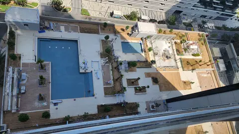 Park Views Residences B, Wasl 1 construction progress — 13 May 2026, 90.91% complete, photo 6 of 10