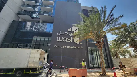 Park Views Residences B, Wasl 1 construction progress — 13 May 2026, 90.91% complete, photo 1 of 10