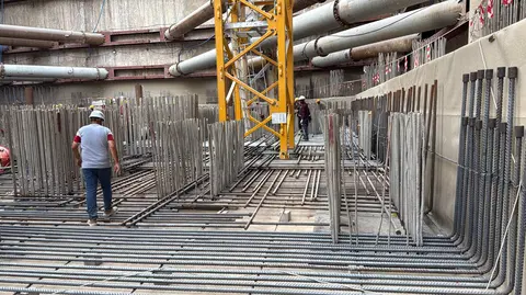 Tiger Sky Tower, Business Bay construction progress — 10 September 2026, 10.24% complete, photo 3 of 6