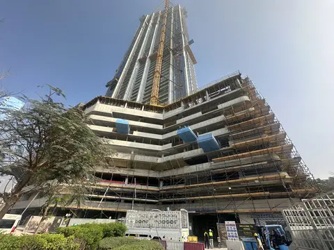 Ход строительства Verde By Sobha, Jumeirah Lakes Towers — 23 февраля 2026, готовность 61.68%, снимок 6 из 9