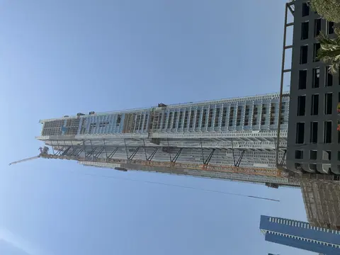 Ход строительства Verde By Sobha, Jumeirah Lakes Towers — 22 мая 2026, готовность 75,57%, снимок 12 из 16