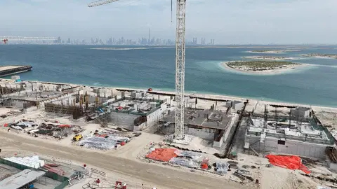 Zaya Zuha Island, Zuha Island construction progress — 20 March 2024, 18.07% complete, photo 1 of 6