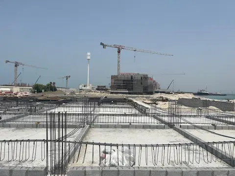 Zaya Zuha Island, Zuha Island construction progress — 22 August 2024, 30.03% complete, photo 1 of 6