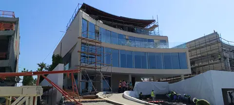 Zaya Zuha Island, Zuha Island construction progress — 28 October 2024, 43.45% complete, photo 5 of 6