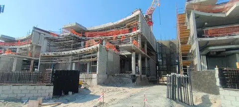 Zaya Zuha Island, Zuha Island construction progress — 28 October 2024, 43.45% complete, photo 4 of 6