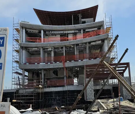 Zaya Zuha Island, Zuha Island construction progress — 24 March 2025, 67.73% complete, photo 3 of 8