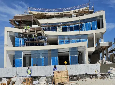 Zaya Zuha Island, Zuha Island construction progress — 24 March 2025, 67.73% complete, photo 2 of 8