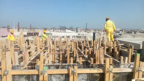 Palm Jebel Ali - Frond P, Palm Jebel Ali construction progress — 4 August 2026, 34.65% complete, photo 8 of 10