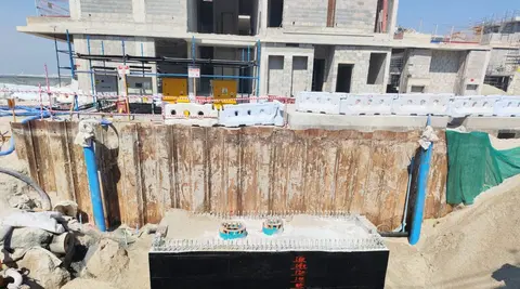 Palm Jebel Ali - Frond M, Palm Jebel Ali construction progress — 5 August 2026, 40.29% complete, photo 1 of 10