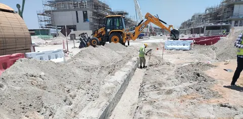 Palm Jebel Ali - Frond L, Palm Jebel Ali construction progress — 5 August 2026, 42.65% complete, photo 3 of 12