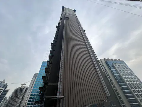 Ход строительства The Edge Business Bay, Business Bay — 5 декабря 2025, готовность 77.02%, снимок 7 из 14