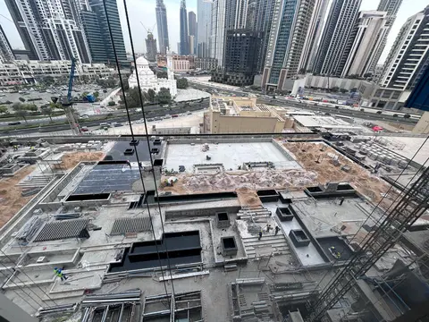 Ход строительства The Edge Business Bay, Business Bay — 5 декабря 2025, готовность 77.02%, снимок 6 из 14