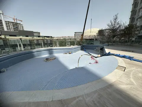 Expo City Mangrove Residences, Dubai South Residential District construction progress — 18 August 2026, 91.16% complete, photo 9 of 10