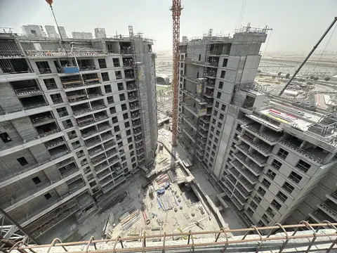 Sky Residences, Expo City Dubai construction progress — 18 August 2026, 52.72% complete, photo 4 of 10