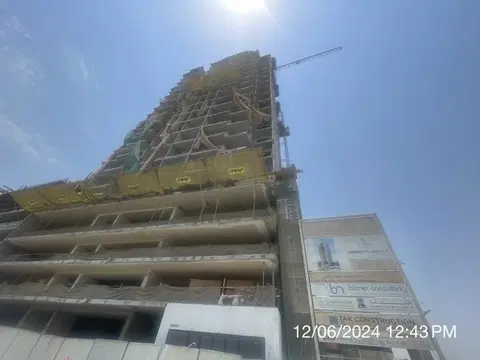Alef Noon Residence, Jumeirah Village Circle construction progress — 13 June 2024, 45.48% complete, photo 8 of 9