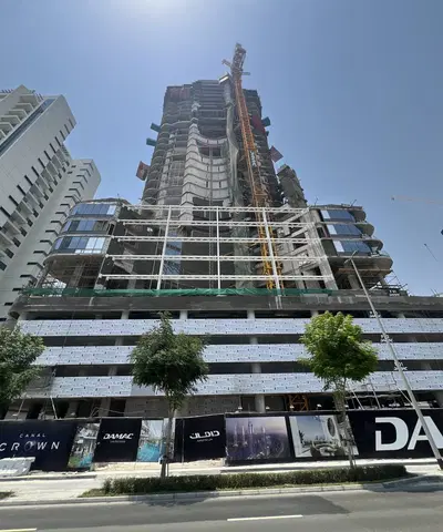 Canal Crown, Business Bay construction progress — 15 July 2026, 42.15% complete, photo 10 of 10