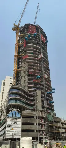 Canal Crown, Business Bay construction progress — 15 July 2026, 42.15% complete, photo 9 of 10