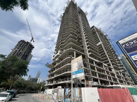 The Orchard Place, JVC District 12 construction progress — 11 March 2026, 42.68% complete, photo 6 of 6