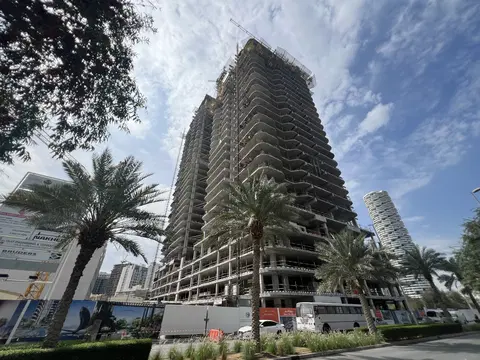 The Orchard Place, JVC District 12 construction progress — 11 March 2026, 42.68% complete, photo 5 of 6
