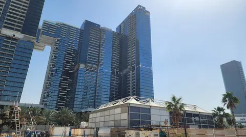 Ход строительства Park Views Residences A, Wasl 1 — 20 февраля 2026, готовность 80,02%, снимок 5 из 13