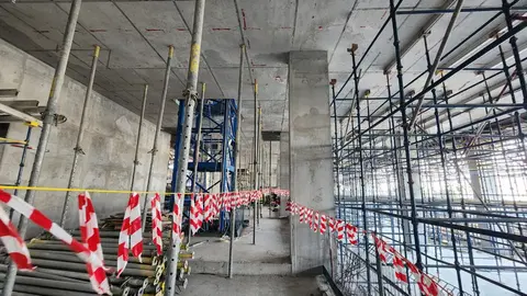 Ход строительства Seapoint, Emaar Beachfront — 3 октября 2025, готовность 15.97%, снимок 5 из 8