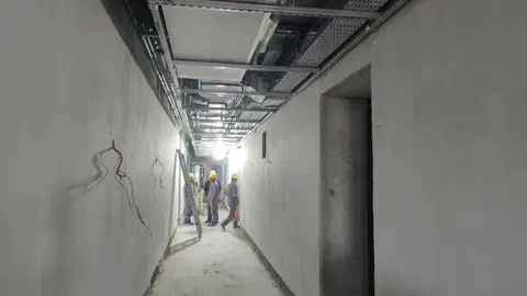 Ход строительства Seapoint, Emaar Beachfront — 4 февраля 2026, готовность 25.15%, снимок 6 из 7