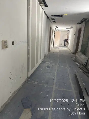 Ход строительства RA1N, Jumeirah Village Circle — 14 июля 2025, готовность 91.62%, снимок 6 из 8