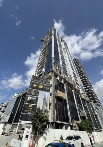 Ход строительства Elbrus Tower, JVT District 4 — 30 декабря 2026, готовность 75,00%, снимок 6 из 7