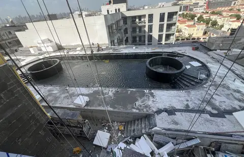 Ход строительства Elbrus Tower, JVT District 4 — 30 декабря 2026, готовность 75,00%, снимок 1 из 7
