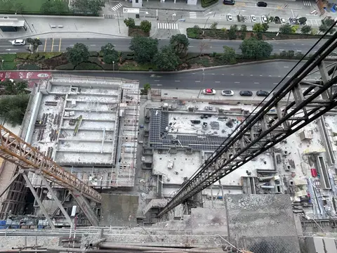 The Highbury at MBR City, Sobha Hartland construction progress — 18 December 2025, 63.57% complete, photo 6 of 9