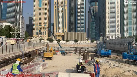 Ход строительства Damac Bay 2 by Cavalli, Dubai Harbour — 5 июля 2024, готовность 4.32%, снимок 1 из 3
