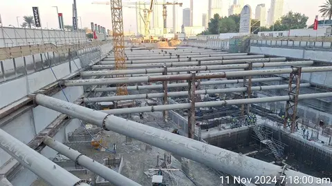Ход строительства Damac Bay 2 by Cavalli, Dubai Harbour — 11 ноября 2024, готовность 8.68%, снимок 3 из 4