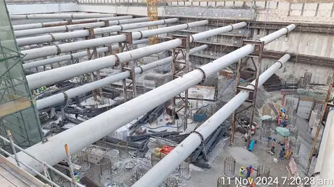 Ход строительства Damac Bay 2 by Cavalli, Dubai Harbour — 11 ноября 2024, готовность 8.68%, снимок 2 из 4