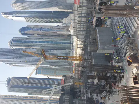 Ход строительства Damac Bay 2 by Cavalli, Dubai Harbour — 30 мая 2025, готовность 14.42%, снимок 3 из 4