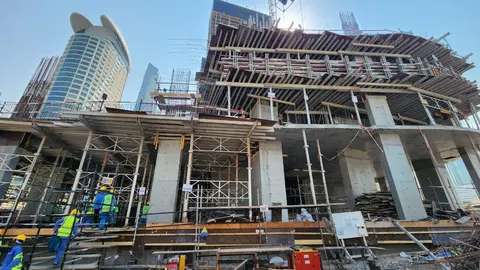 Ход строительства Damac Bay 2 by Cavalli, Dubai Harbour — 28 октября 2025, готовность 19.16%, снимок 4 из 9