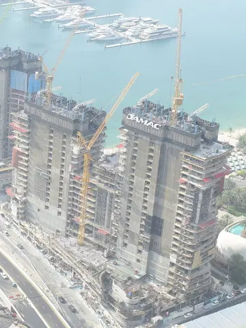 Damac Bay 2 by Cavalli, Dubai Harbour construction progress — 15 July 2026, 30.30% complete, photo 5 of 7