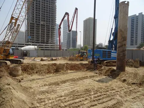 Ход строительства Westwood Grande 2, JVC District 18 — 18 сентября 2023, готовность 1.77%, снимок 2 из 5