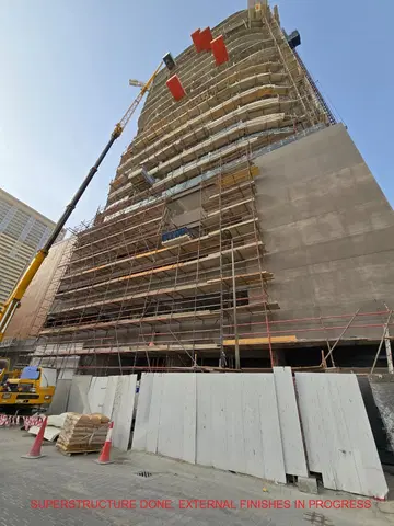Ход строительства Westwood Grande 2, JVC District 18 — 17 декабря 2024, готовность 57.46%, снимок 5 из 6
