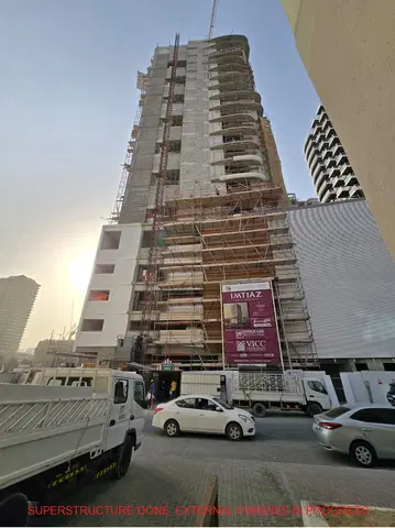 Ход строительства Westwood Grande 2, JVC District 18 — 17 декабря 2024, готовность 57.46%, снимок 3 из 6