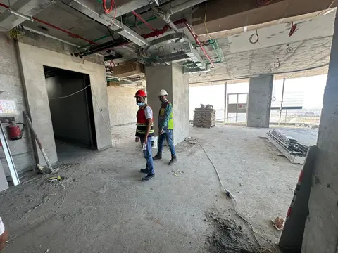 Ход строительства Bayview by Address Resorts, Emaar Beachfront — 2 февраля 2026, готовность 34.62%, снимок 10 из 10