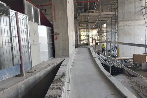 Bayview, Dubai Marina construction progress — 30 June 2026, 48.92% complete, photo 6 of 8
