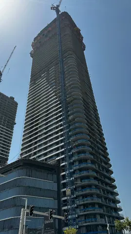 Bayview, Dubai Marina construction progress — 14 September 2026, 63.02% complete, photo 6 of 10