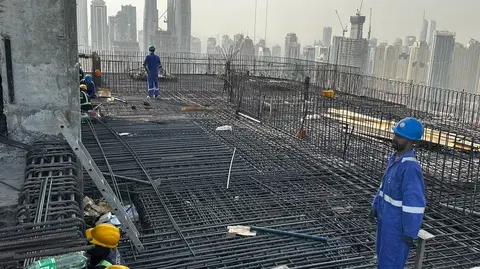 Bayview, Dubai Marina construction progress — 14 September 2026, 63.02% complete, photo 1 of 10