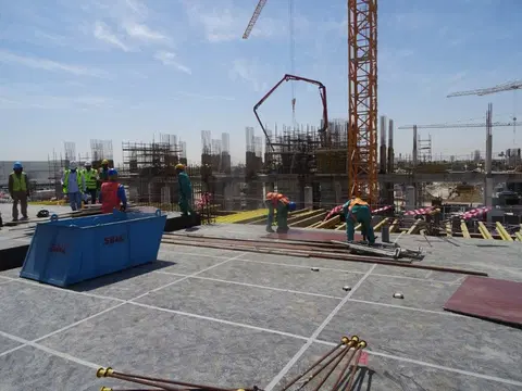 Azizi Riviera 59, Azizi Riviera construction progress — 9 May 2023, 18.07% complete, photo 3 of 4