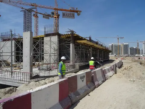 Azizi Riviera 59, Azizi Riviera construction progress — 9 May 2023, 18.07% complete, photo 1 of 4