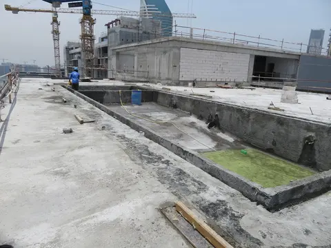 Burj Pacific, Business Bay construction progress — 16 June 2019, 80.01% complete, photo 4 of 10