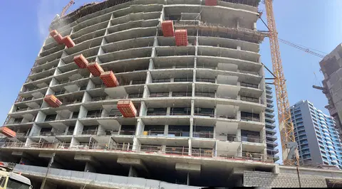 Ход строительства Vista by Prestige One, Sports City — 12 ноября 2024, готовность 50.10%, снимок 5 из 8