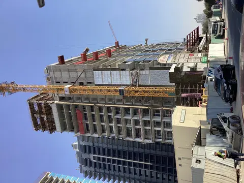 Ход строительства Vista by Prestige One, Sports City — 6 февраля 2025, готовность 65.25%, снимок 6 из 7