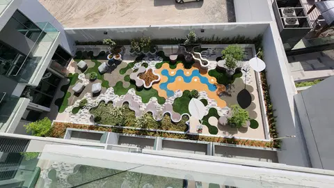 Ход строительства Stonehenge Residences 2, JVC District 15 — 24 февраля 2026, готовность 100,00%, снимок 10 из 17